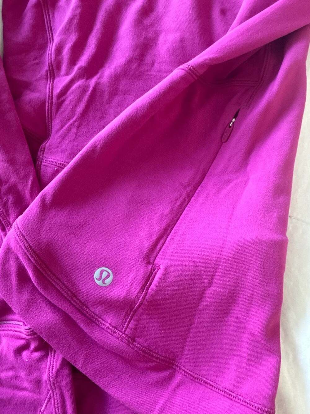 lululemon Close to Crossing Rulu Long Sleeve Top in Ripened Raspberry - Picture 6 of 7